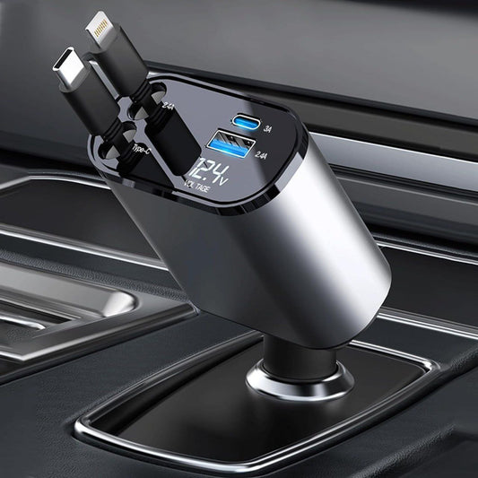 πRetractable Car Charger
