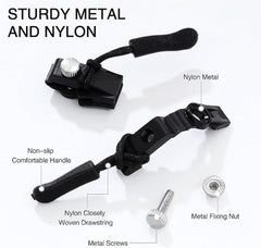 Universal Screw Fix Removable Zippers (Pack of 10)