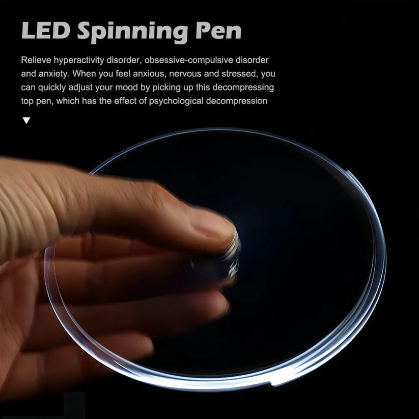 Rotatable Spinning Pen™ | LED Magic Pen