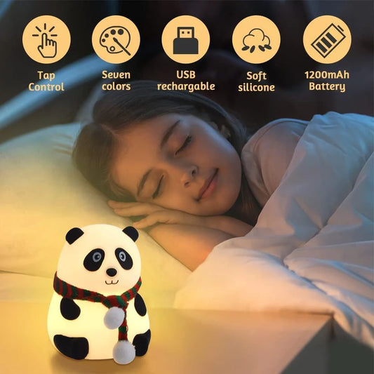 Crazy Panda Night Lamp