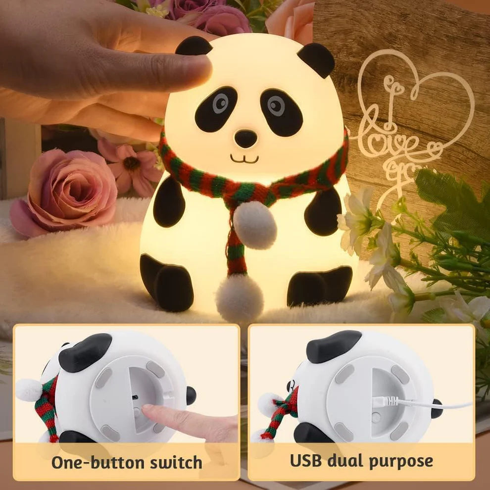 Crazy Panda Night Lamp